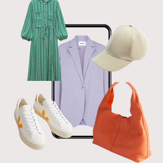 How to wear een LILA blazer