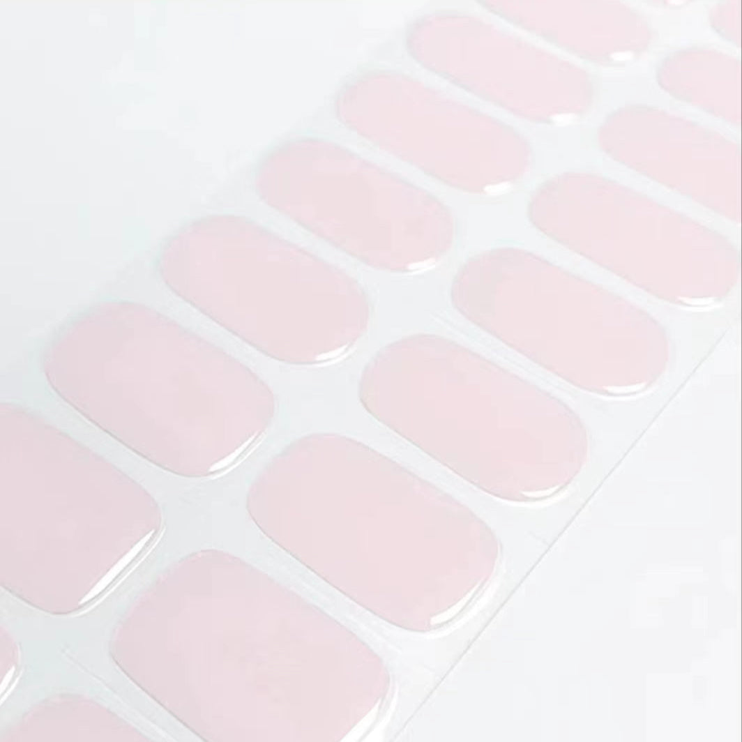 lichtroze gel lak