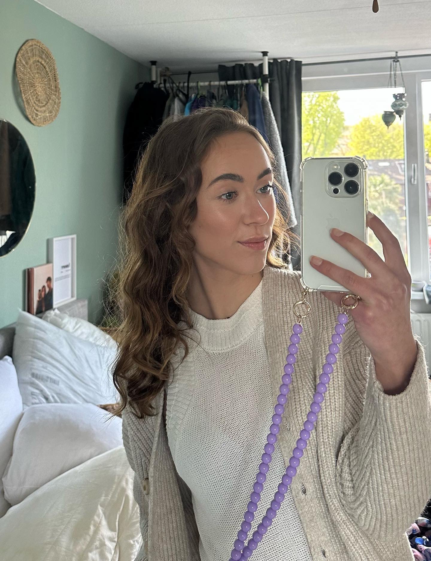 lila ketting telefoon