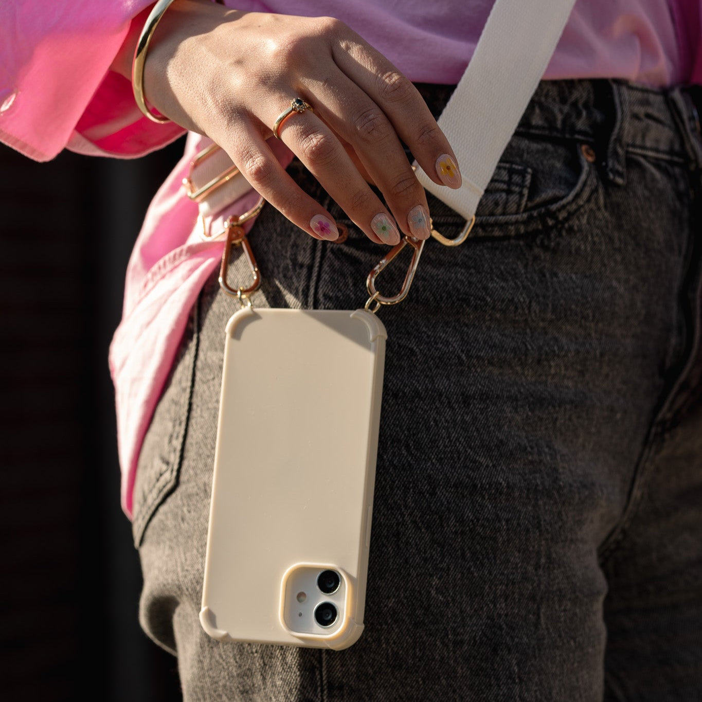 beige iPhone case