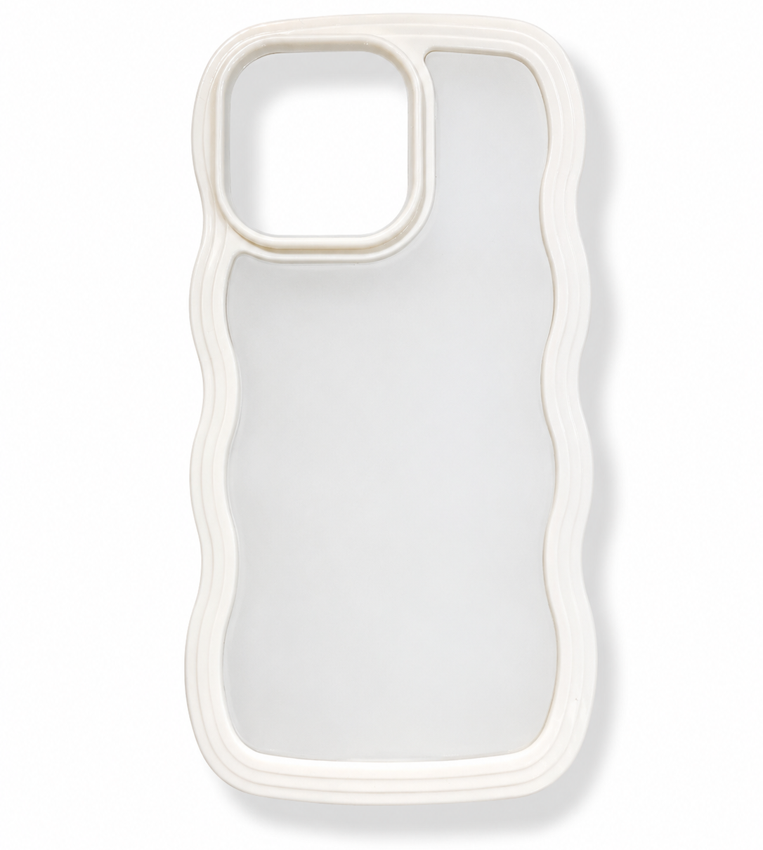 beige wavy hoesje