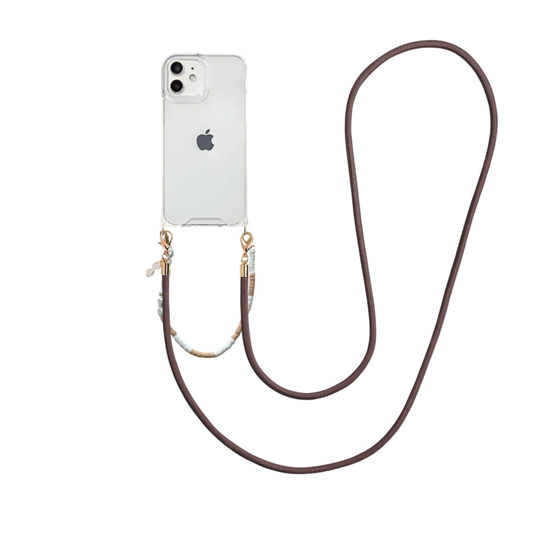Bruin telefoonkoord