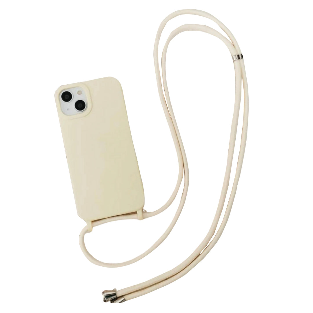 beige iPhone hoesje