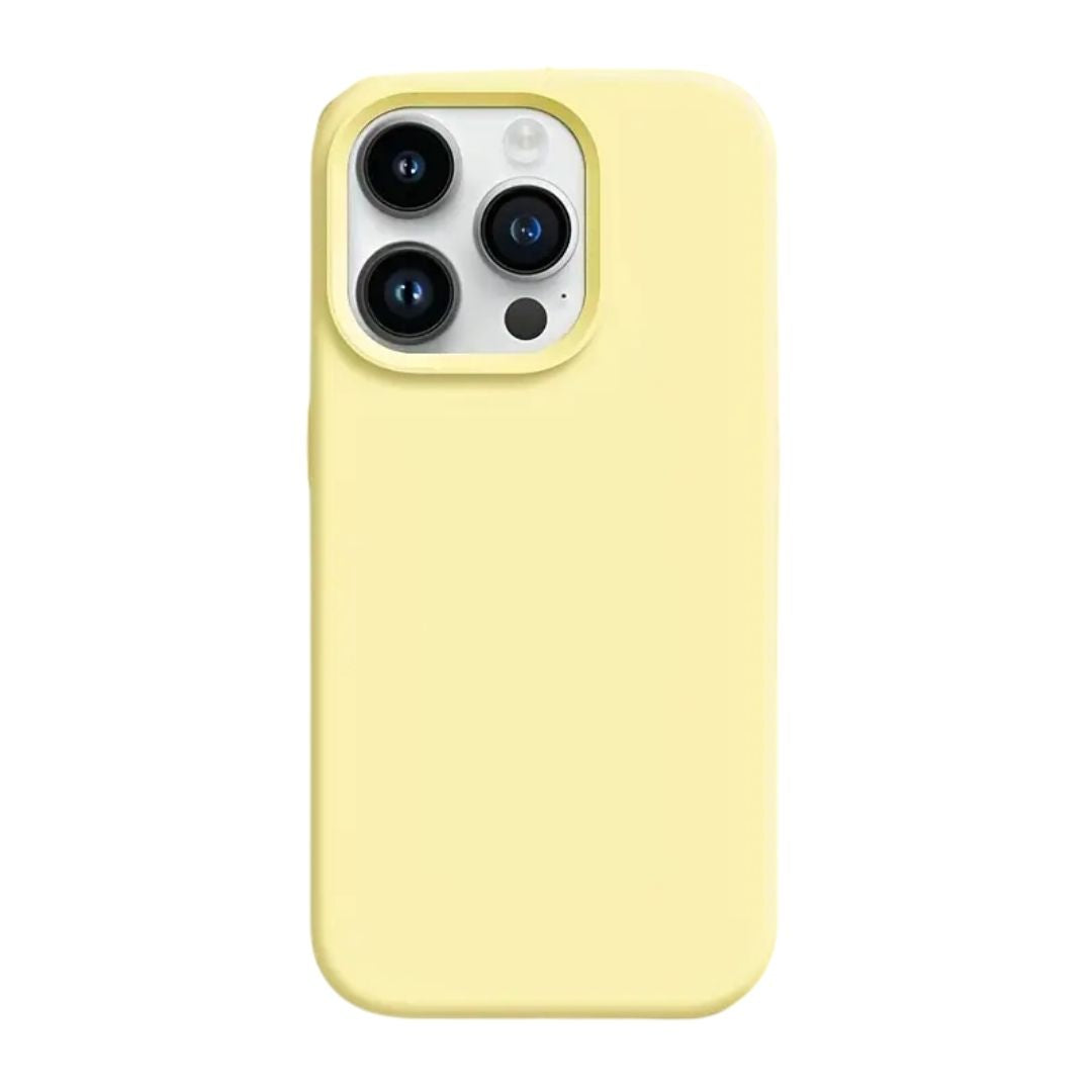geel telefoonhoesje iPhone