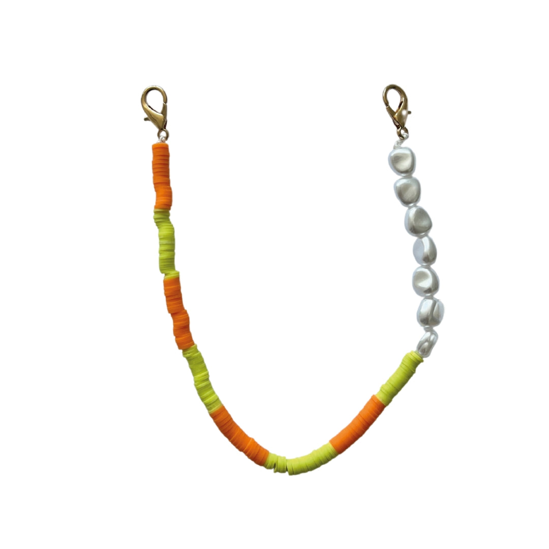 pearls and beads cord phone