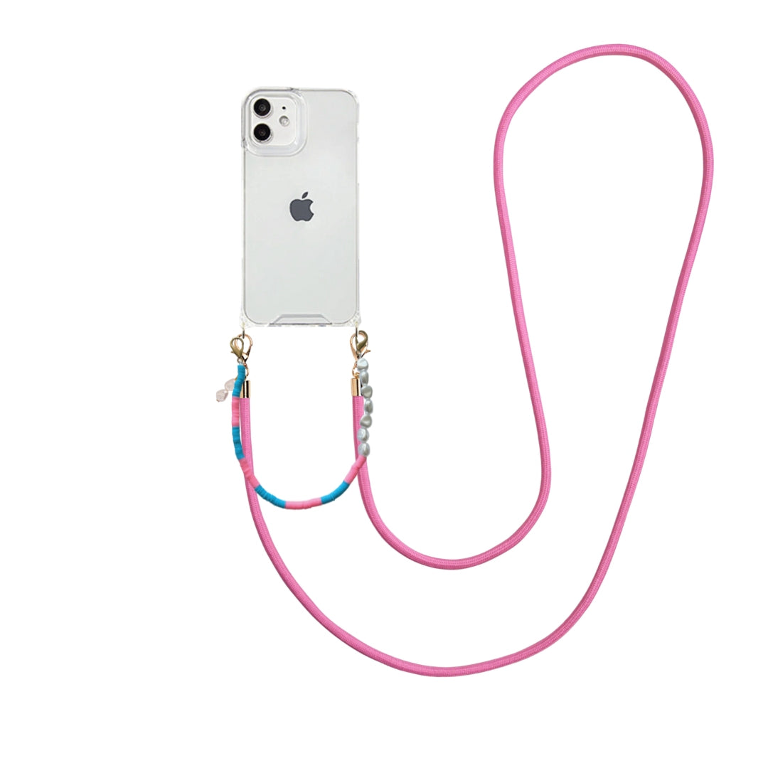 roze koord voor mobiel
