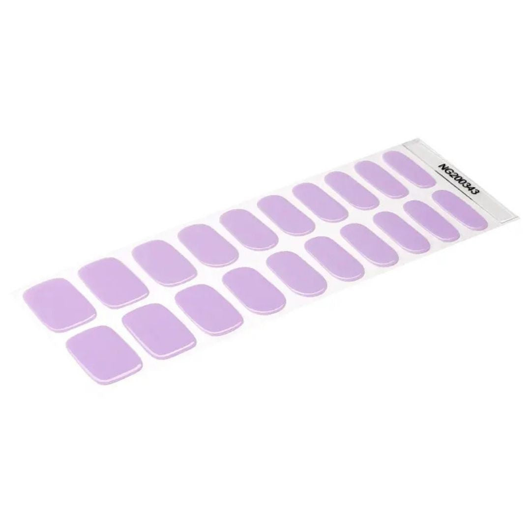 lila nail wraps