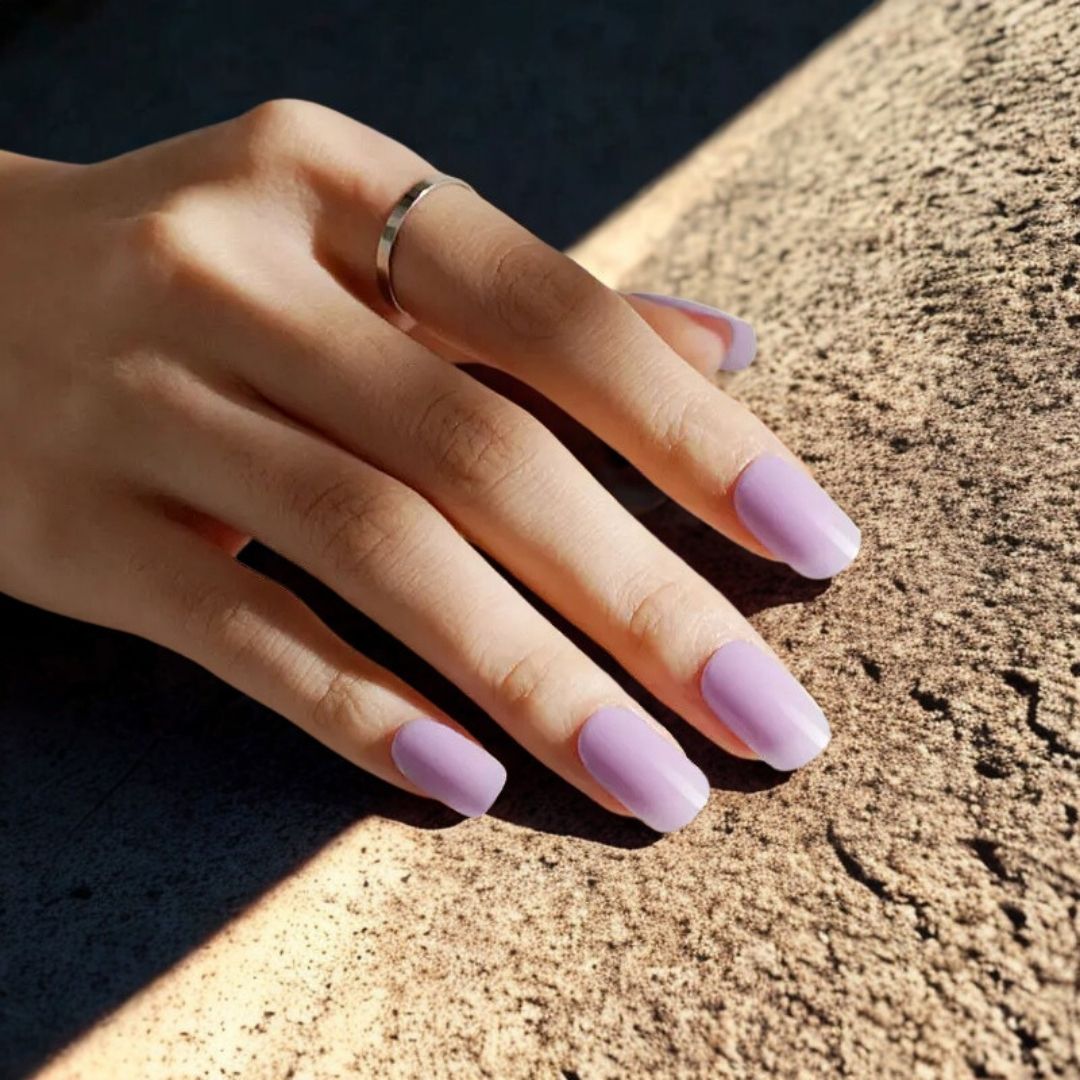 lila nail wraps