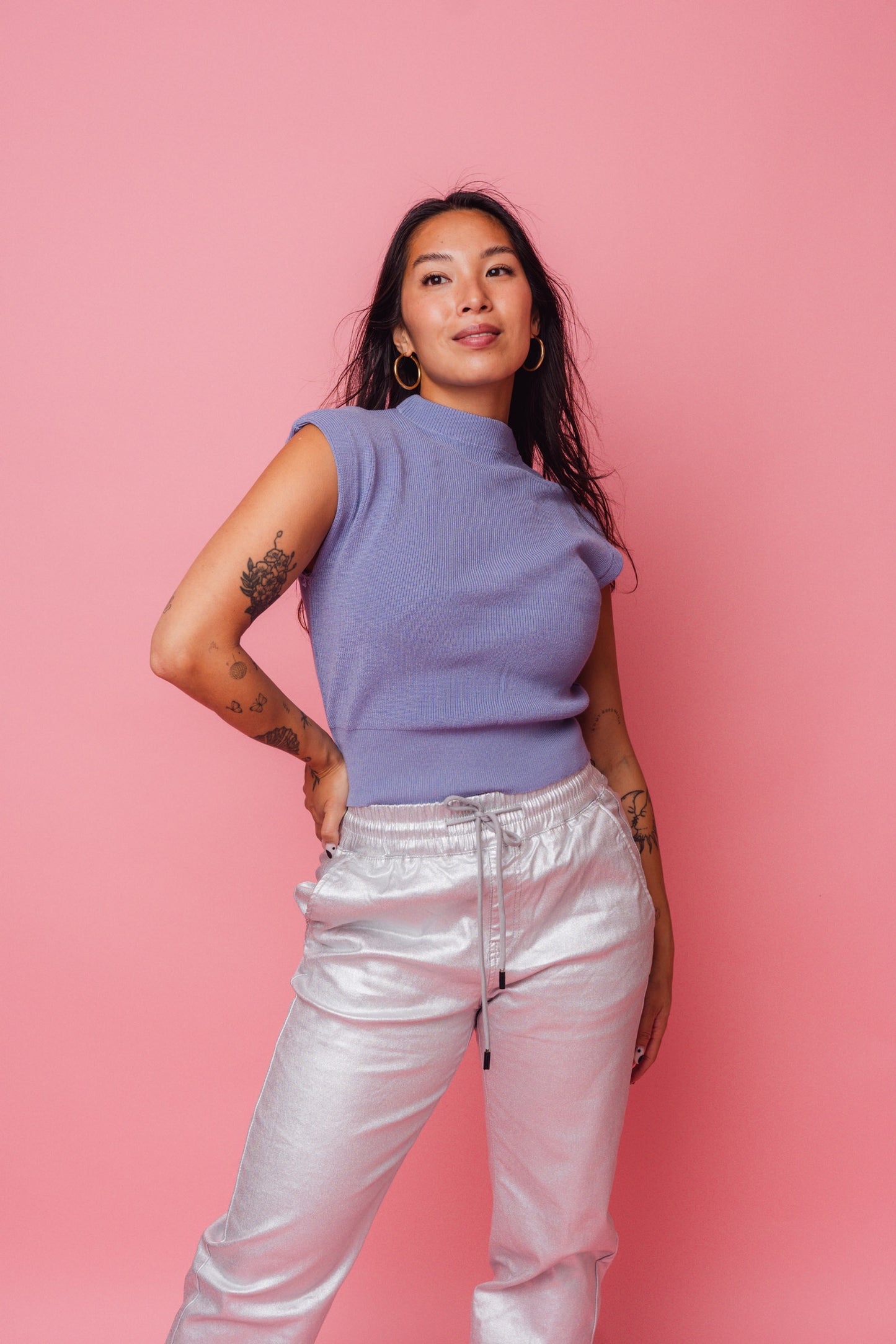lila top