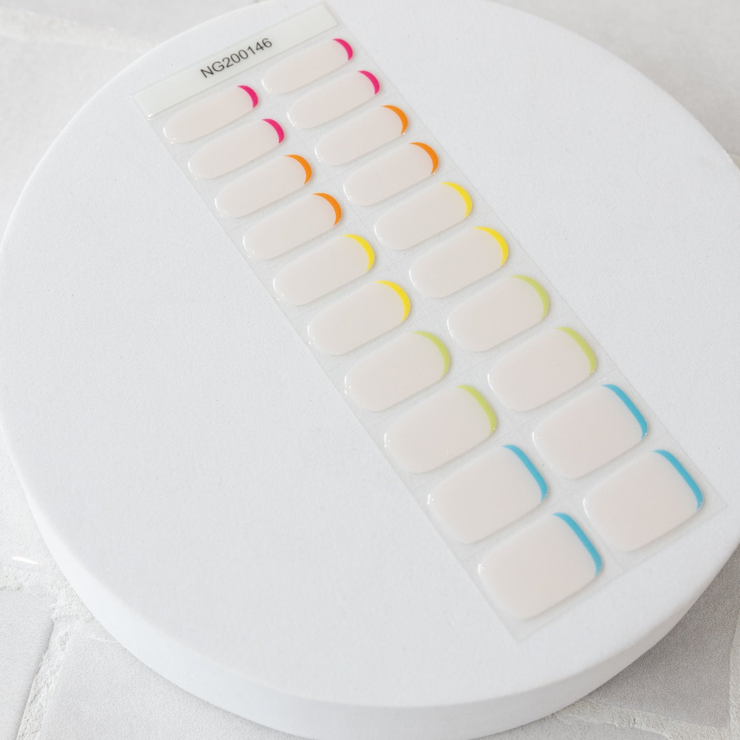nagel stickers kleur