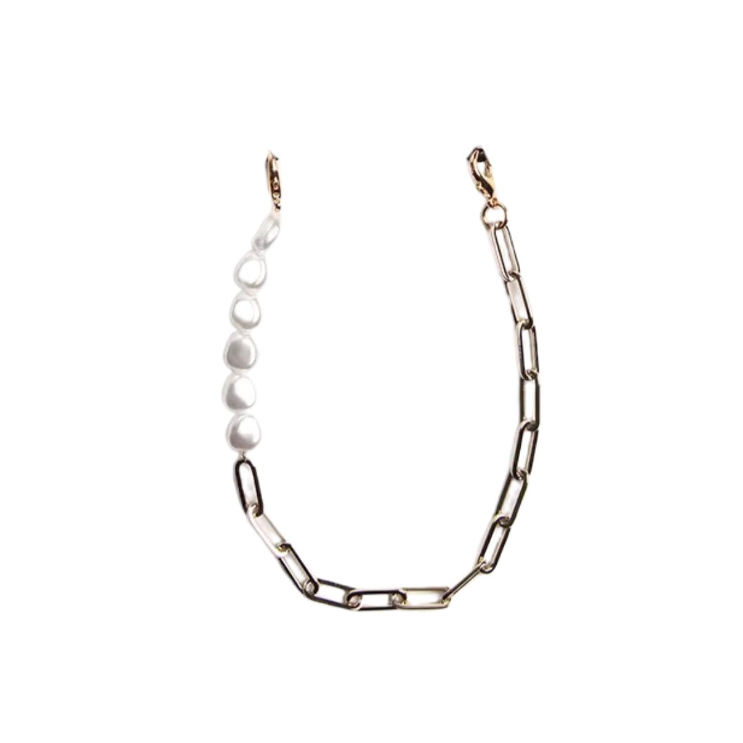 parel en gouden ketting telefoon kort