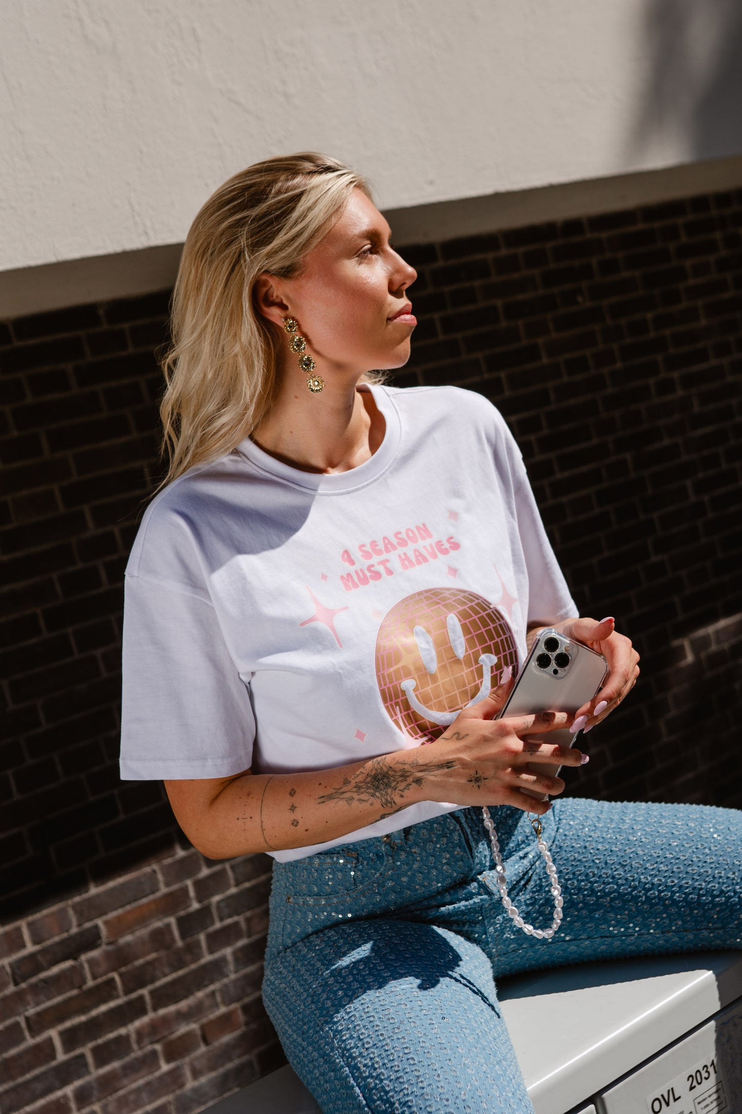 parel ketting telefoon alelje