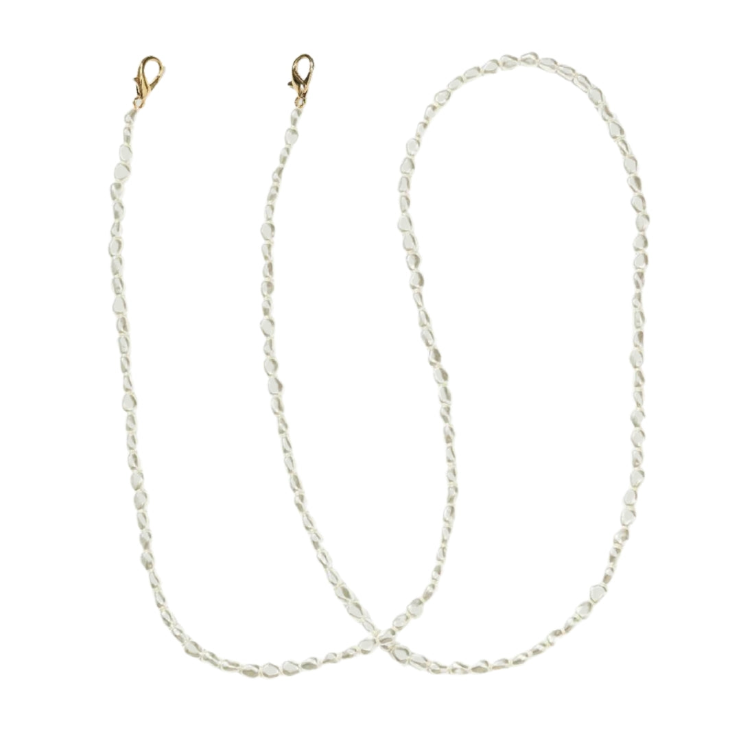 xxl phone cord met parels