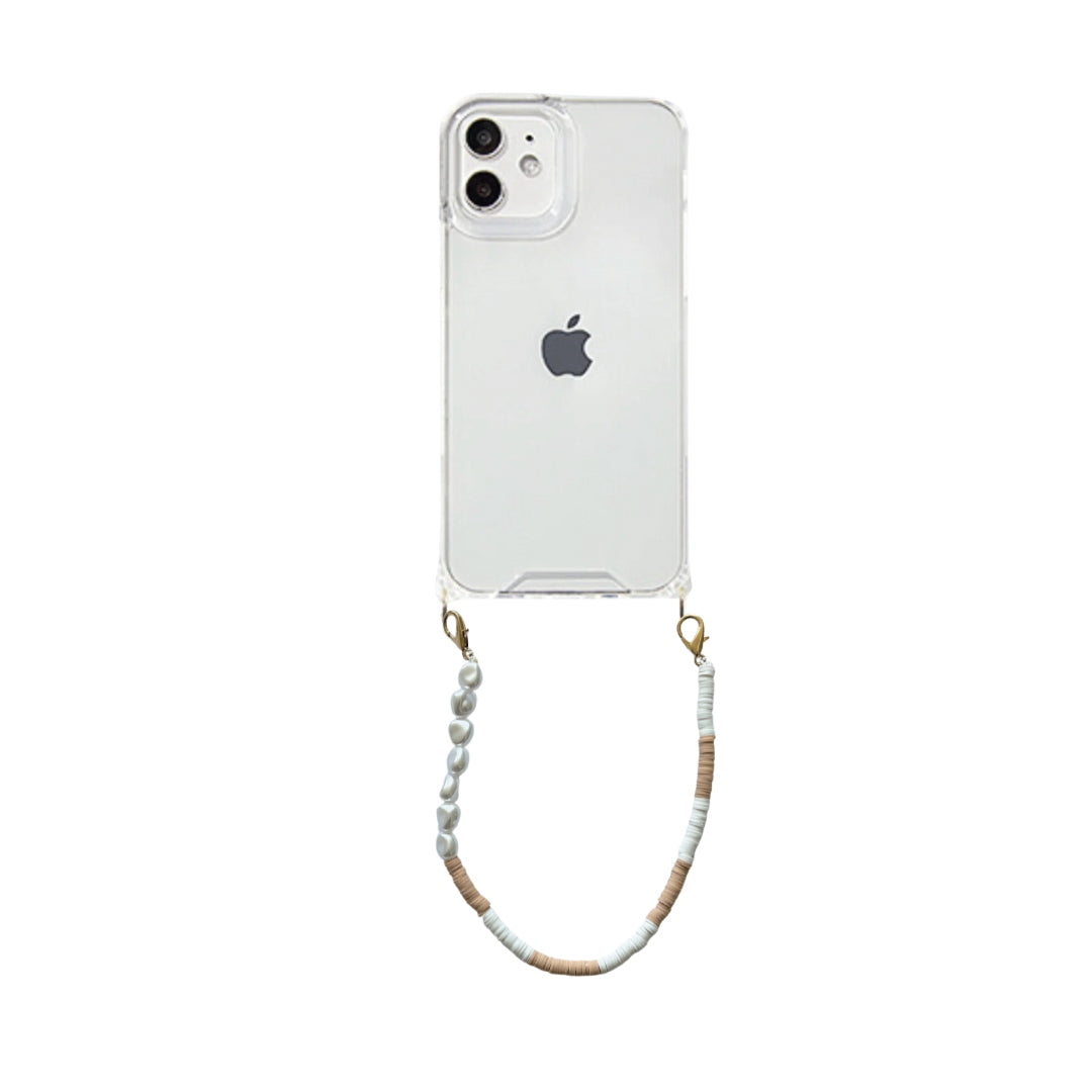 pearl phone cords beads