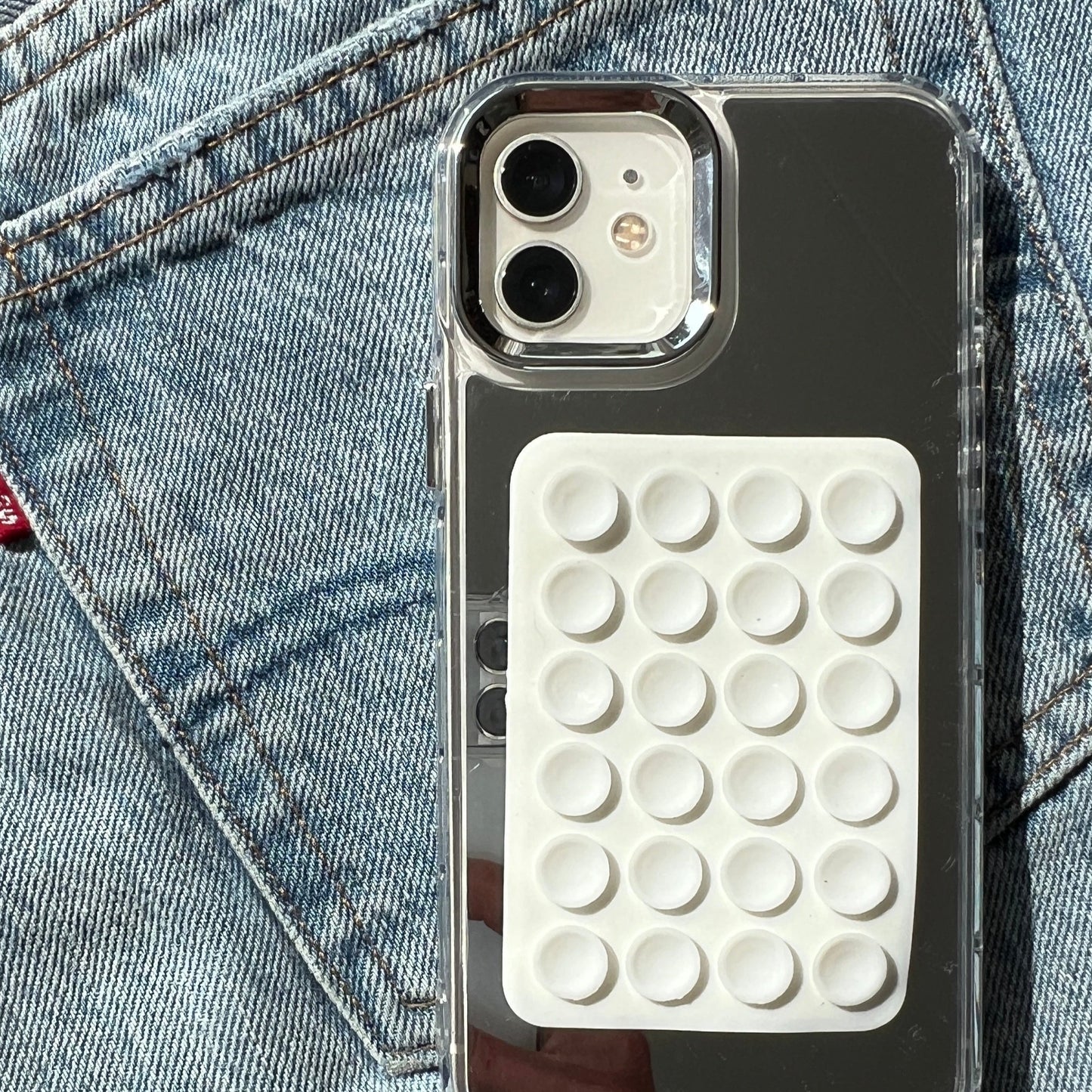 zuignap selfie sticker telefoon
