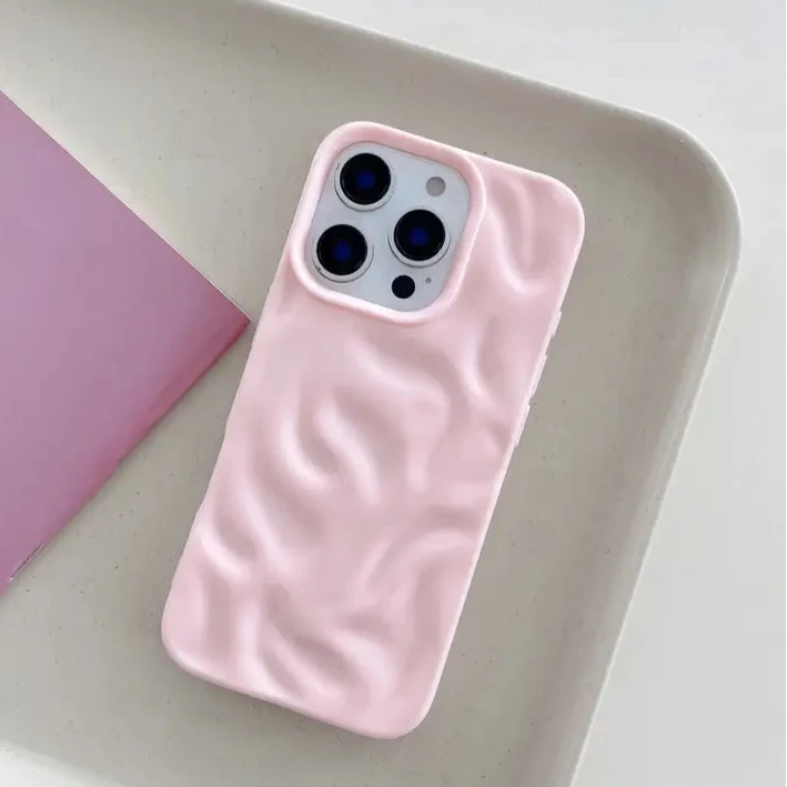 zacht roze hoesje voor iPhone