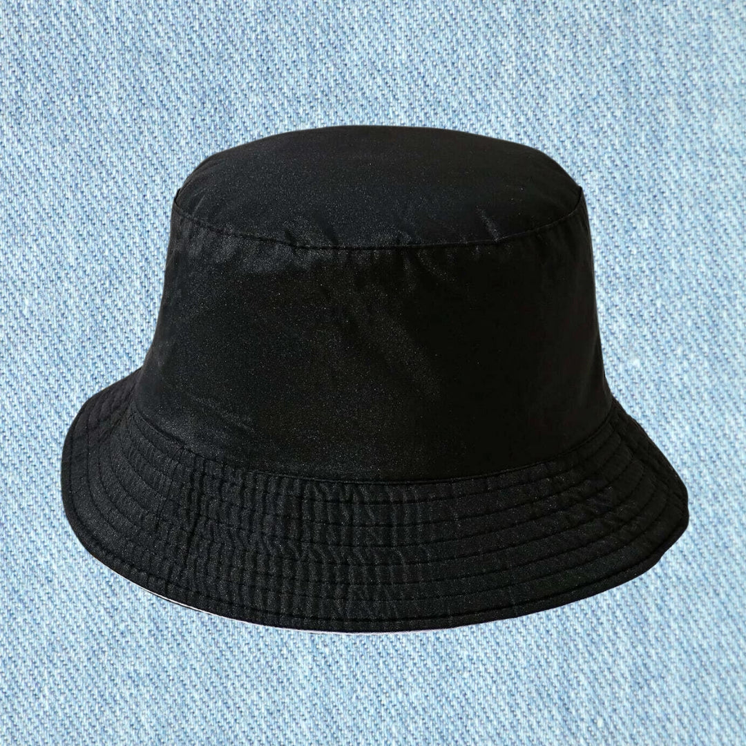 bucket hat zwart