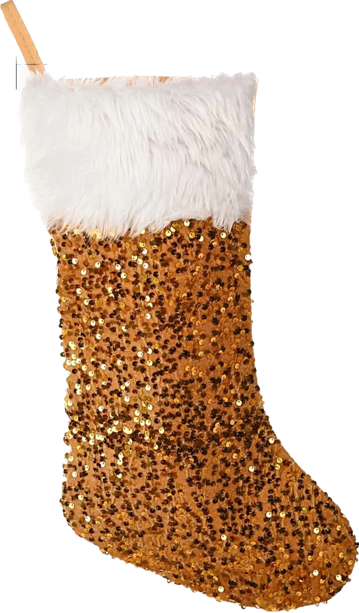 Gouden Christmas Stocking