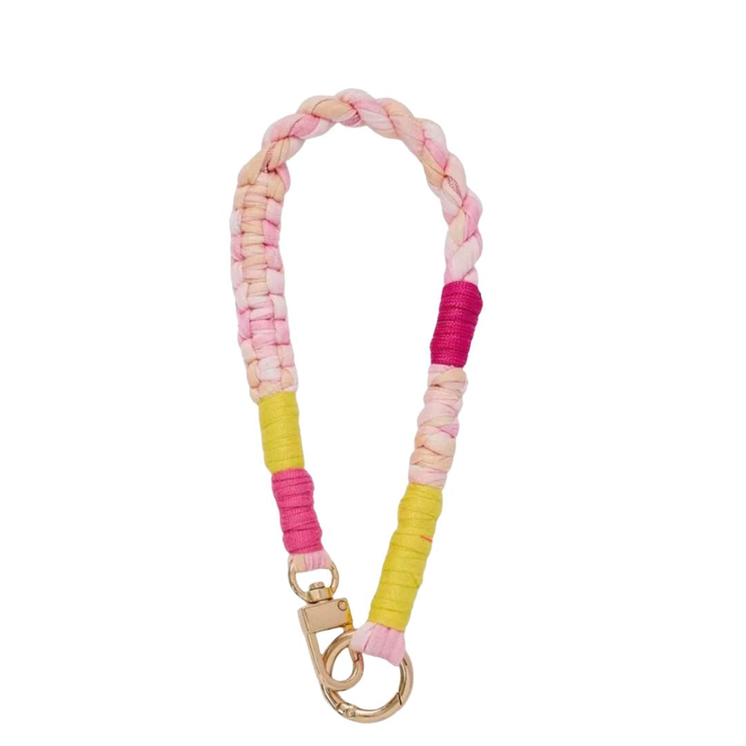 Roze & Gele Telefoonkoord