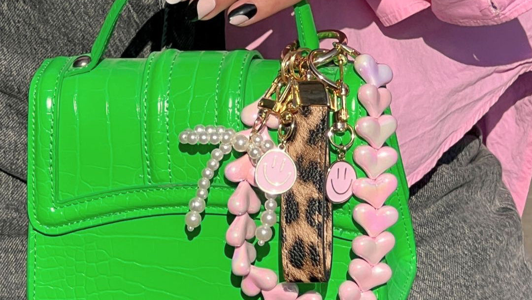 bag charms hartjes