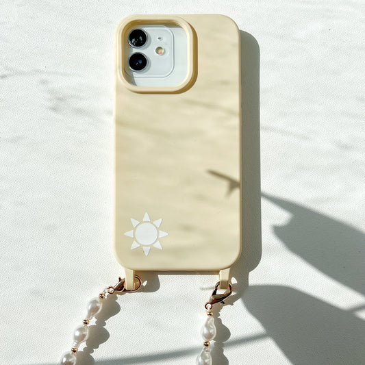 beige iPhone hoesje summer