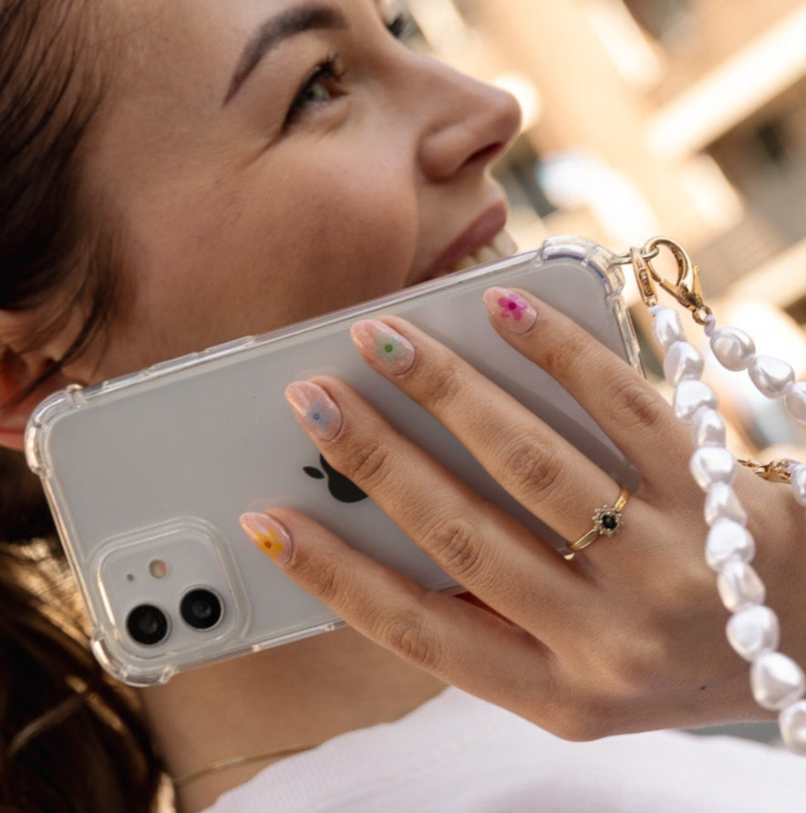 bloemen nagelstickers