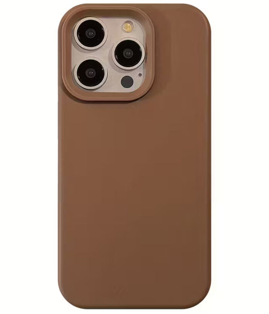 bruin iPhone hoesje