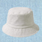 bucket hat creme dames