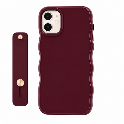 donkerrood hoesje