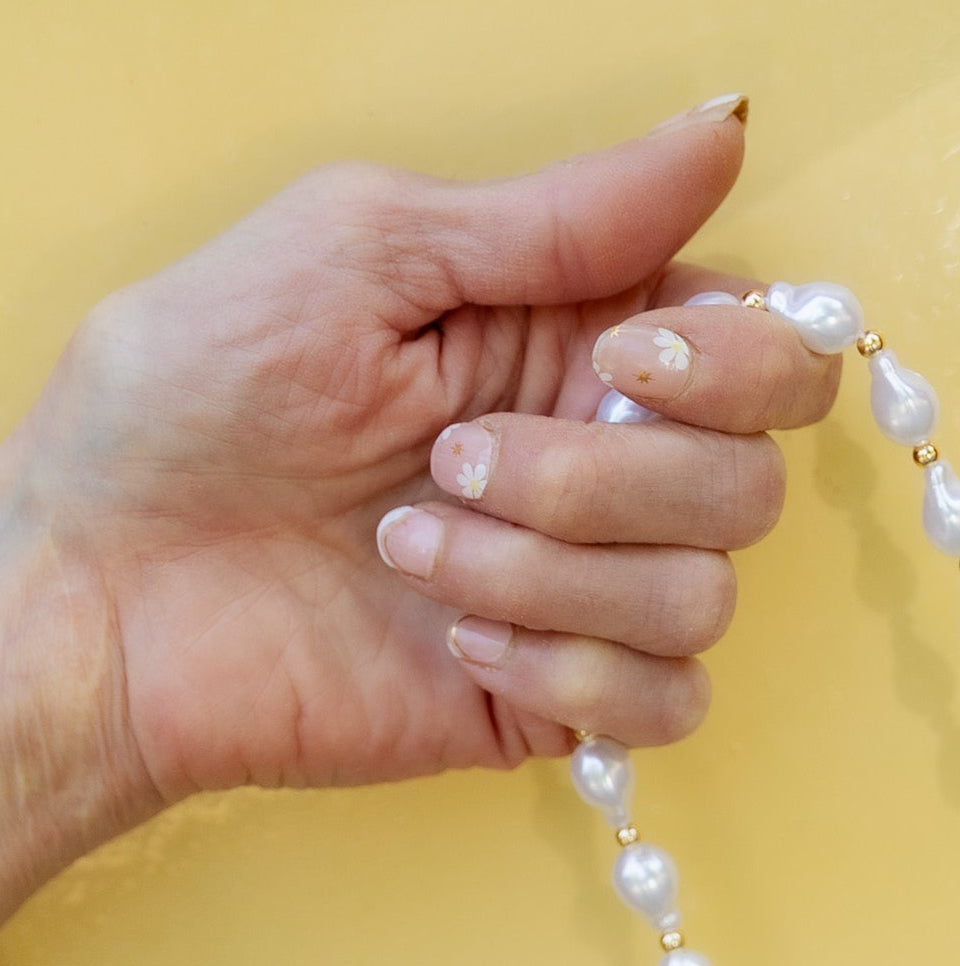 French manicure nail wraps