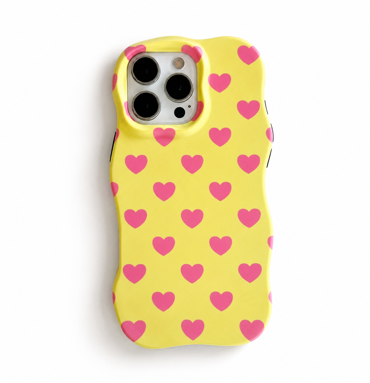 golven hoesje geel iPhone
