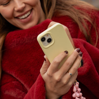 geel hoesje iPhone soft case