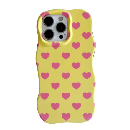 geel hoesje met hartjes
