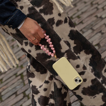 roze hartjes telefoonkoord