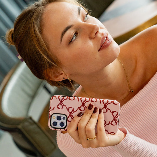 iPhone hoesje strikjes