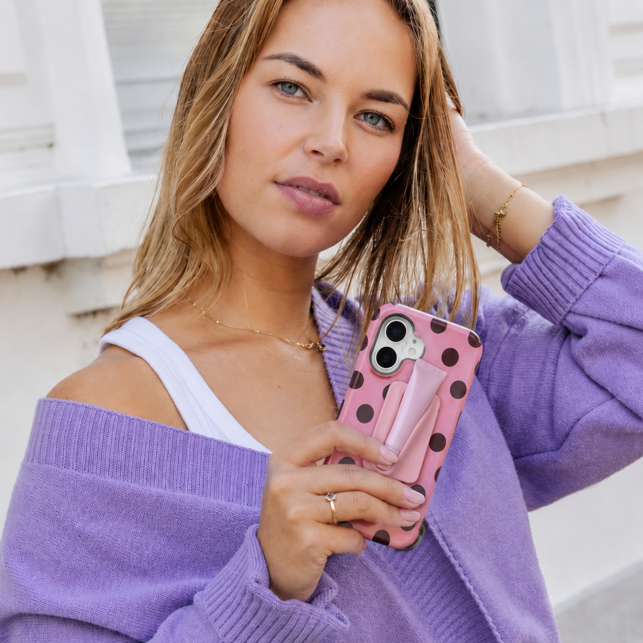 lipglloss telefoon zuignap