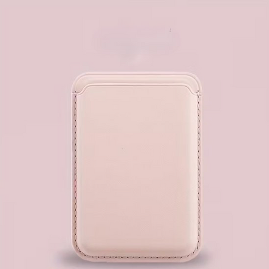 magnetische pasjeshouder roze