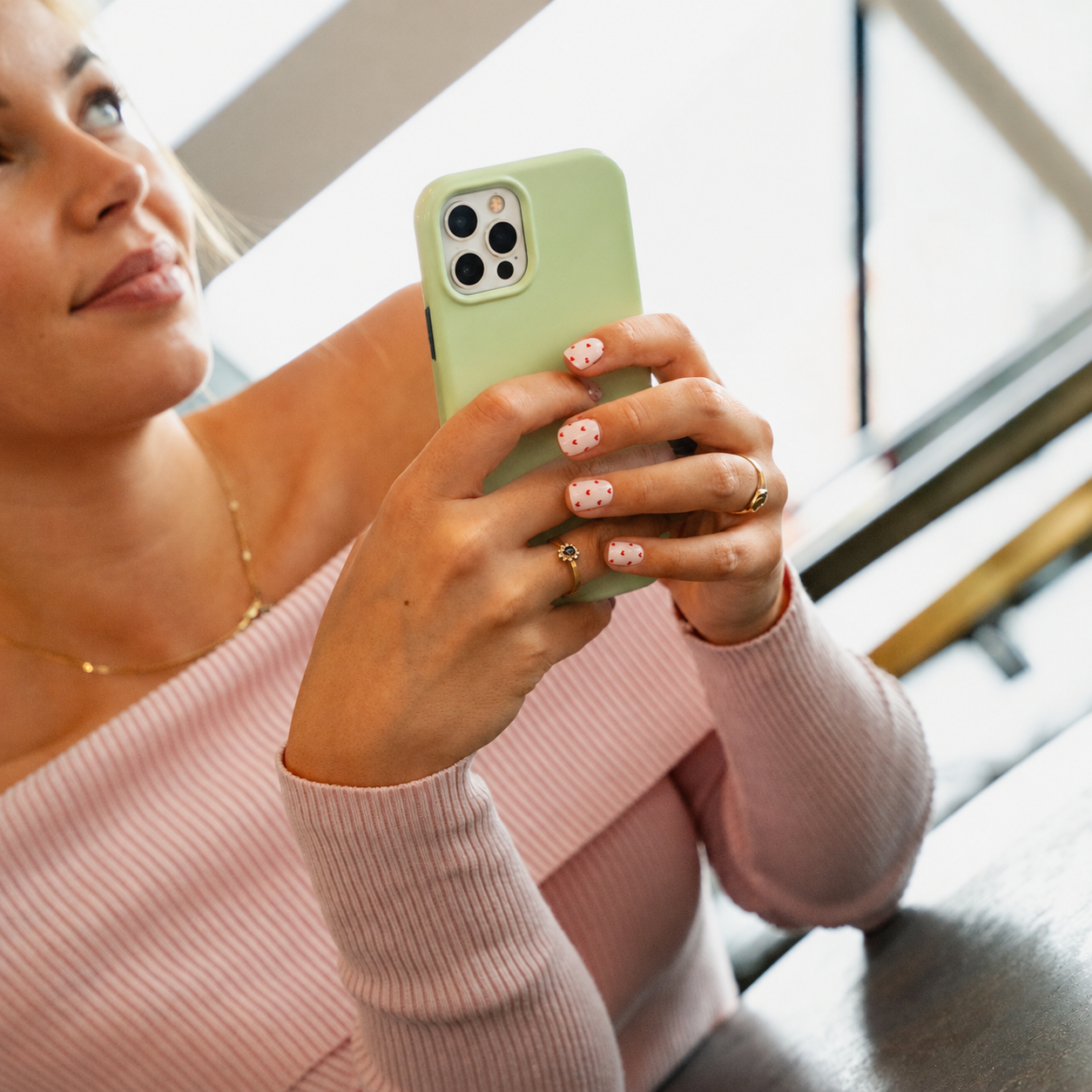 matcha groen iPhone hoesje