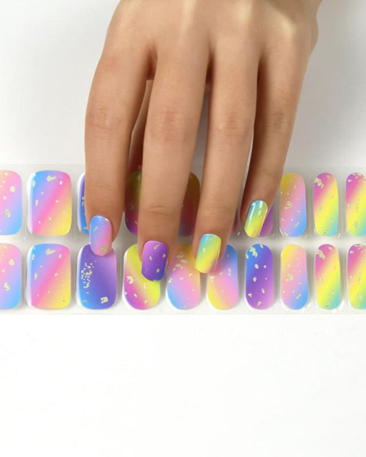 Pastel paradise gel lak nagelstickers