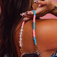 parel phone cord pink