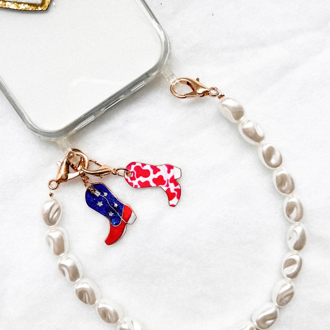 phone charm boots