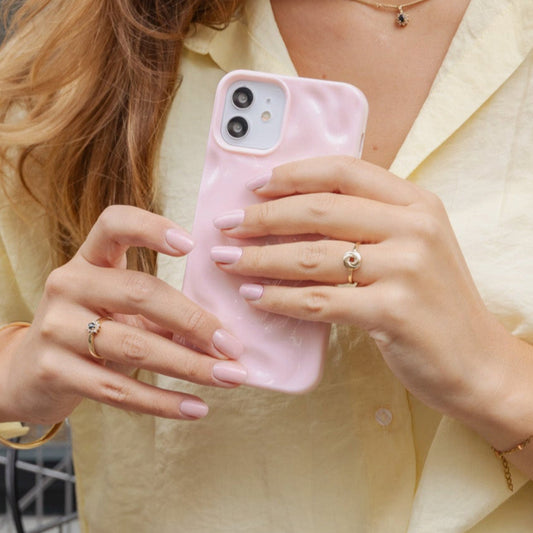 roze iPhone hoesje