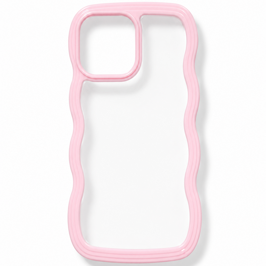 roze wavy hoesje