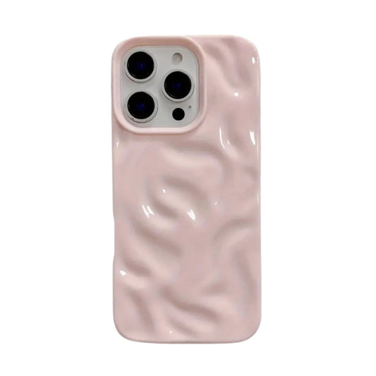 roze wavy hoesje iPhone