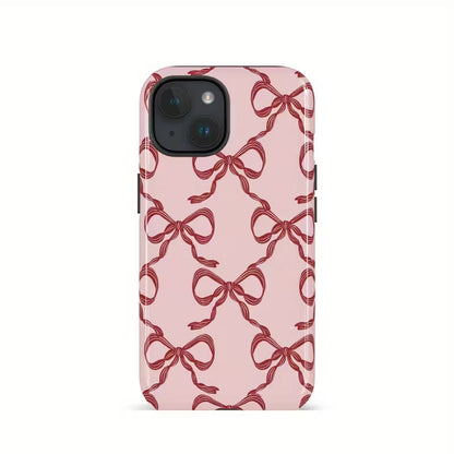 roze hoesje met strikjes