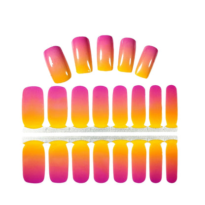 sunset dream nagelstickers