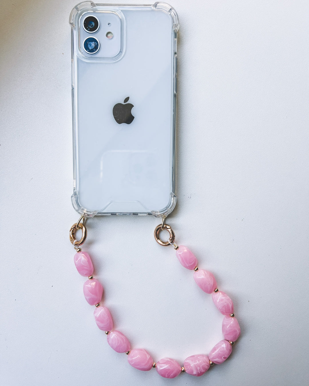 phone set pink cord