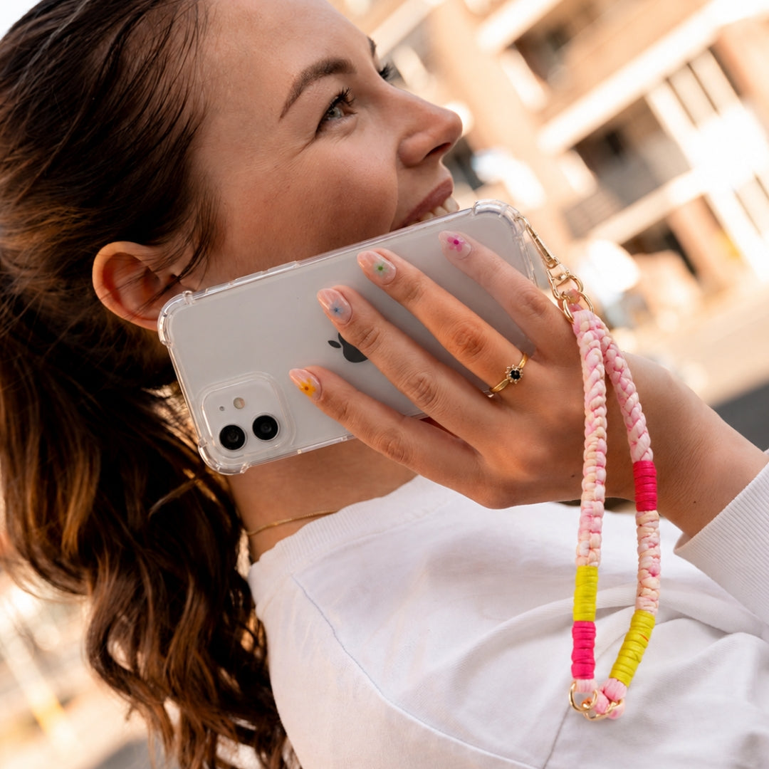 roze phone strap